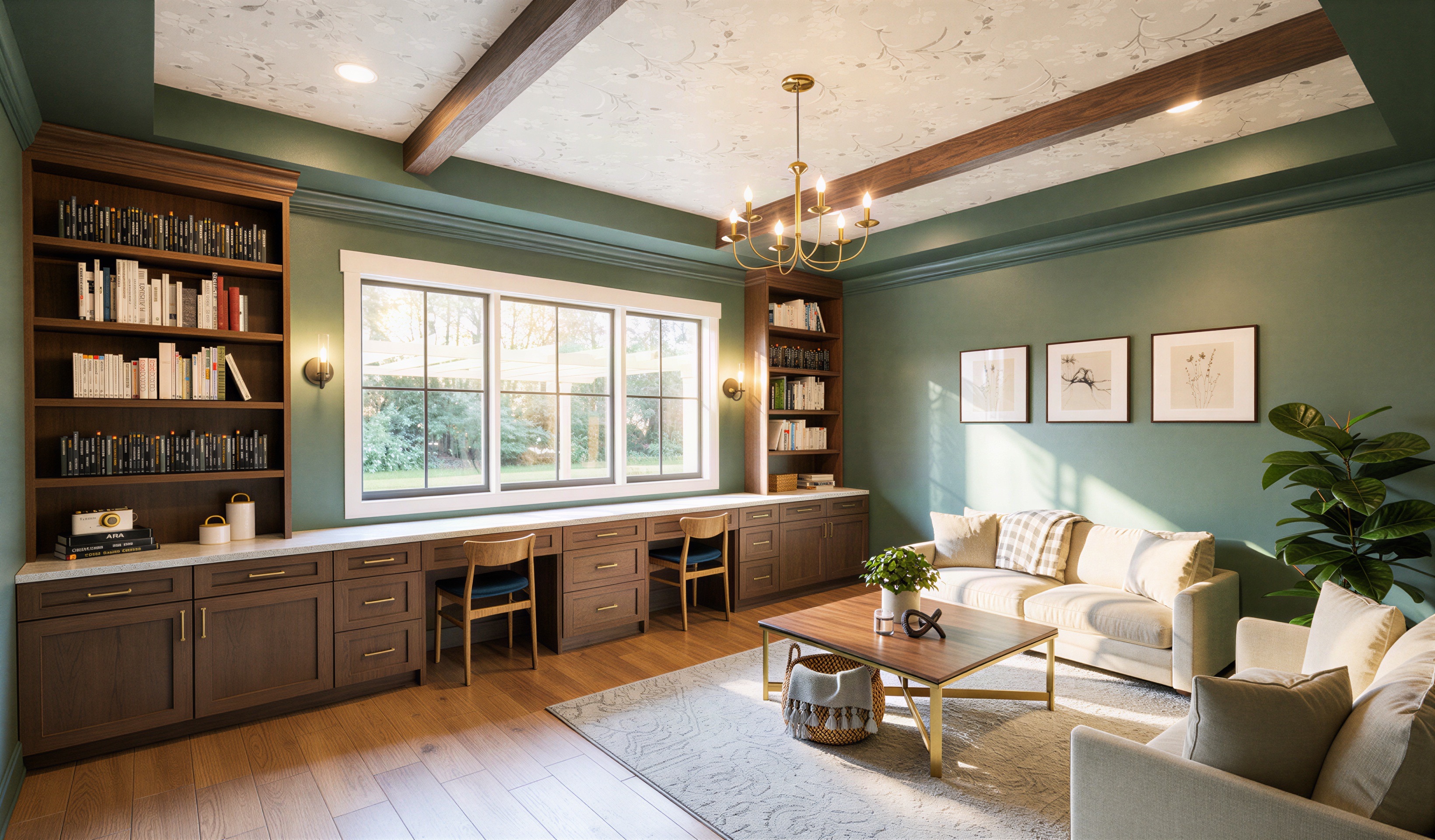The Cottonwood den rendering