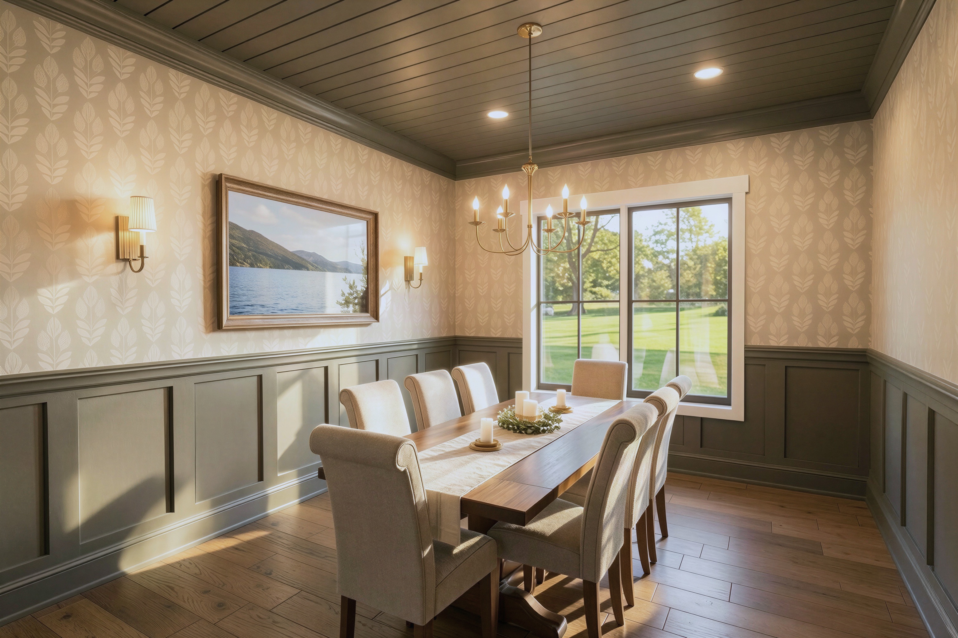 The Cottonwood dining rendering