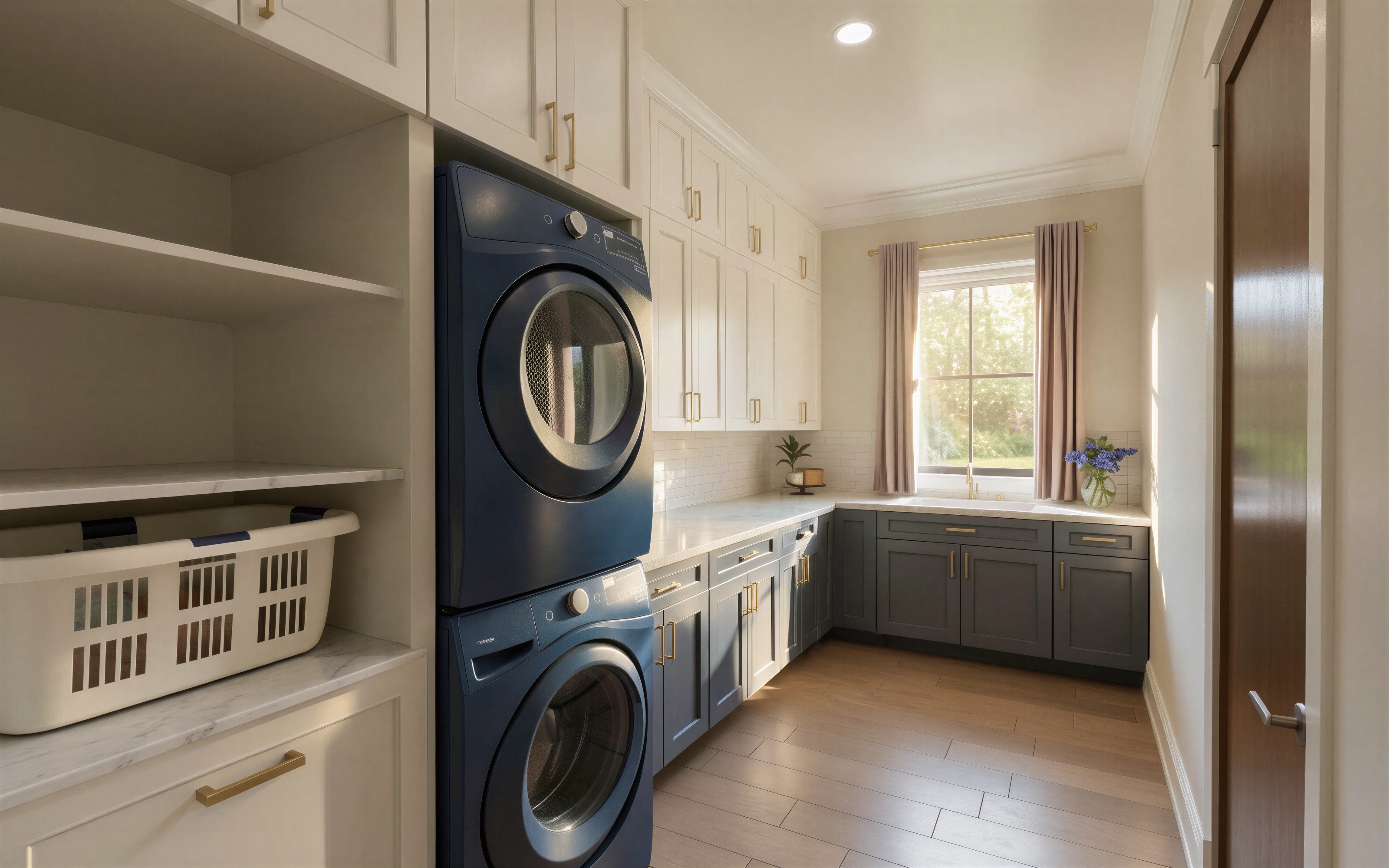 The Cottonwood laundry rendering