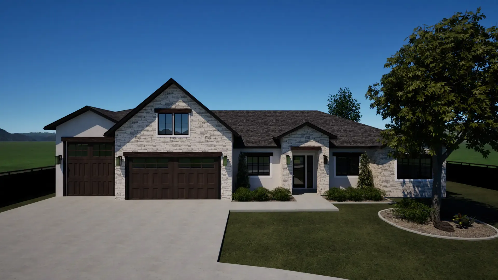 Elegant Custom-Built Country Home