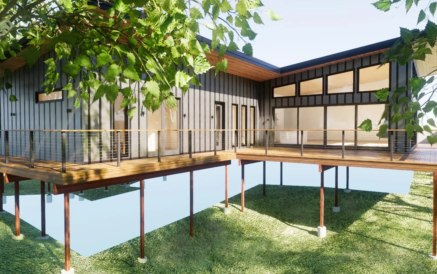 Modern Woodland Retreat