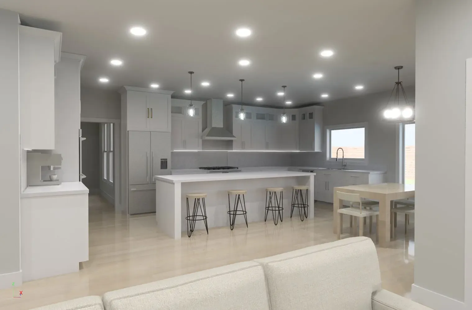 Sleek Modern Kitchen Design