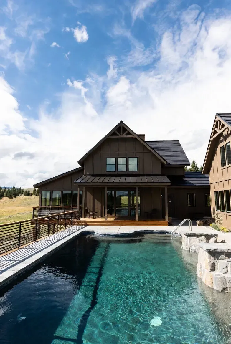Modern Mountain Home with Pool