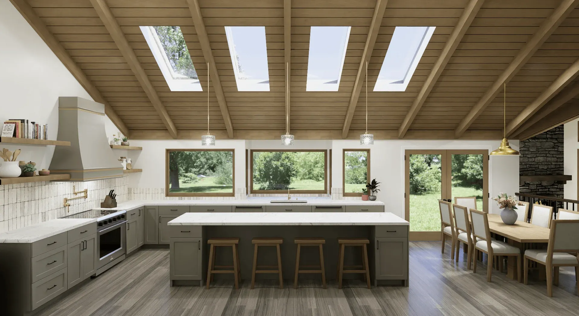 Rustic Retreat With Abundant Daylight