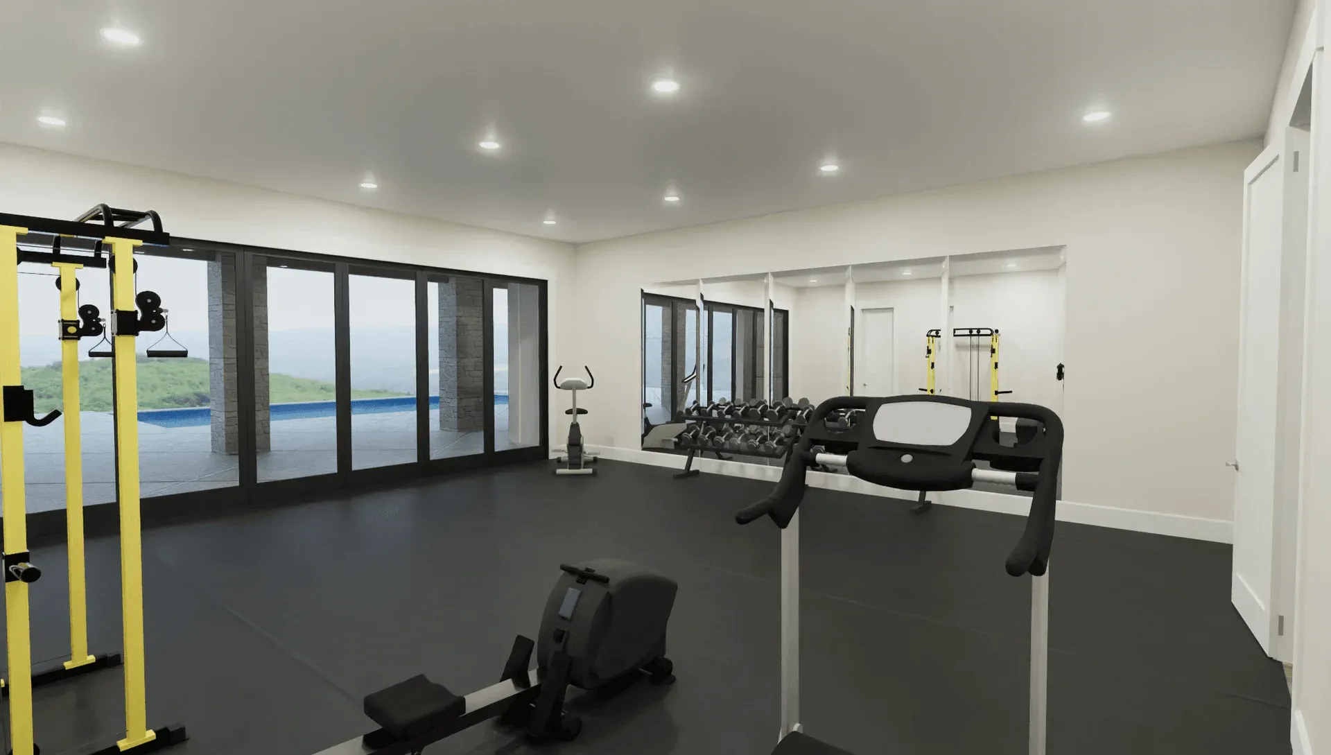 Luxurious Home Gym Sanctuary