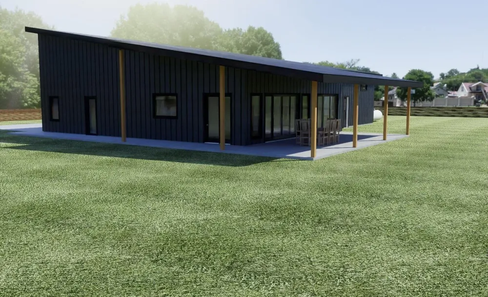 Custom home under construction - budget planning phase