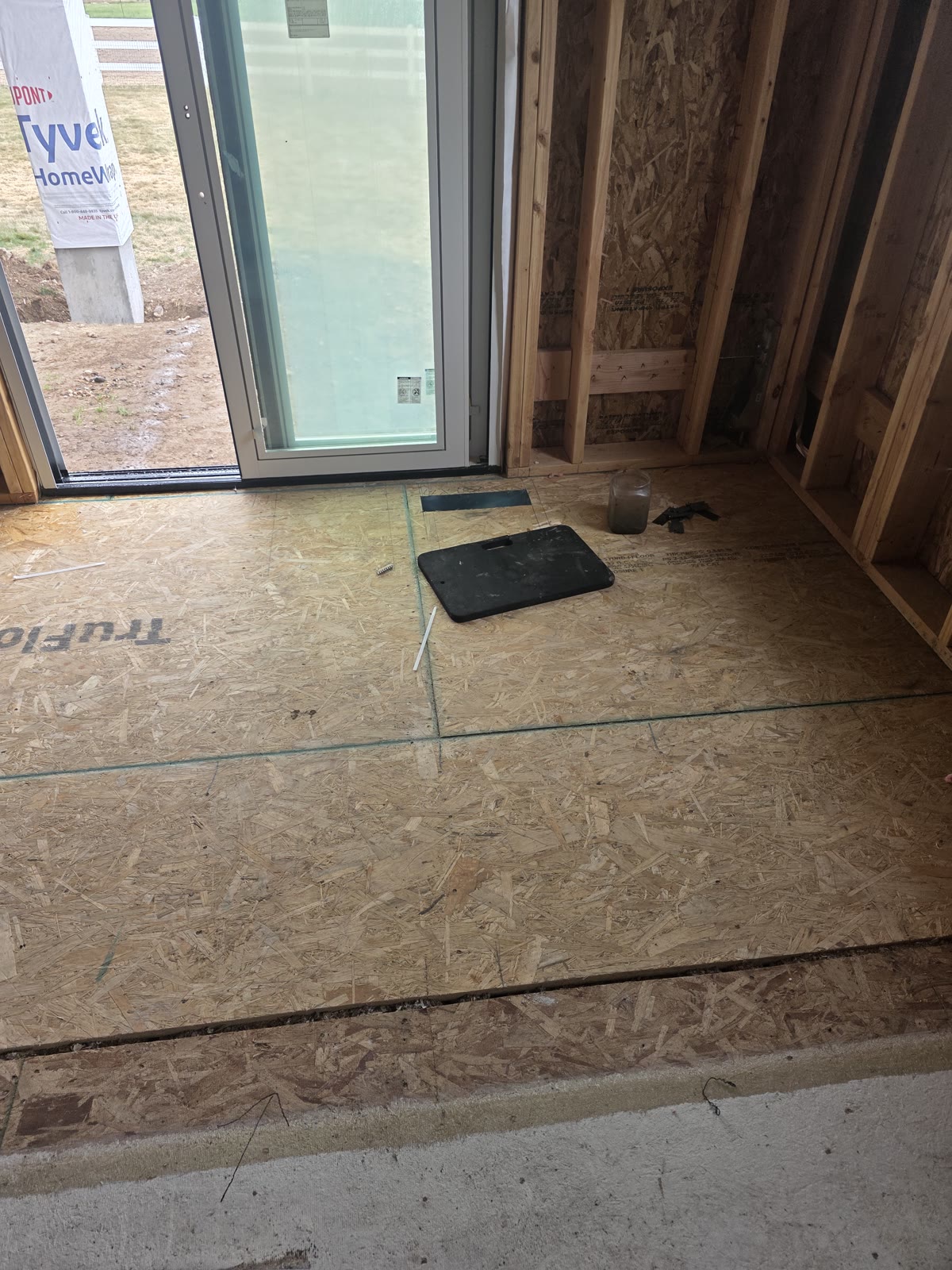 Deck ledger and framing progress for the New Beginnings project, week of July 13, 2026.