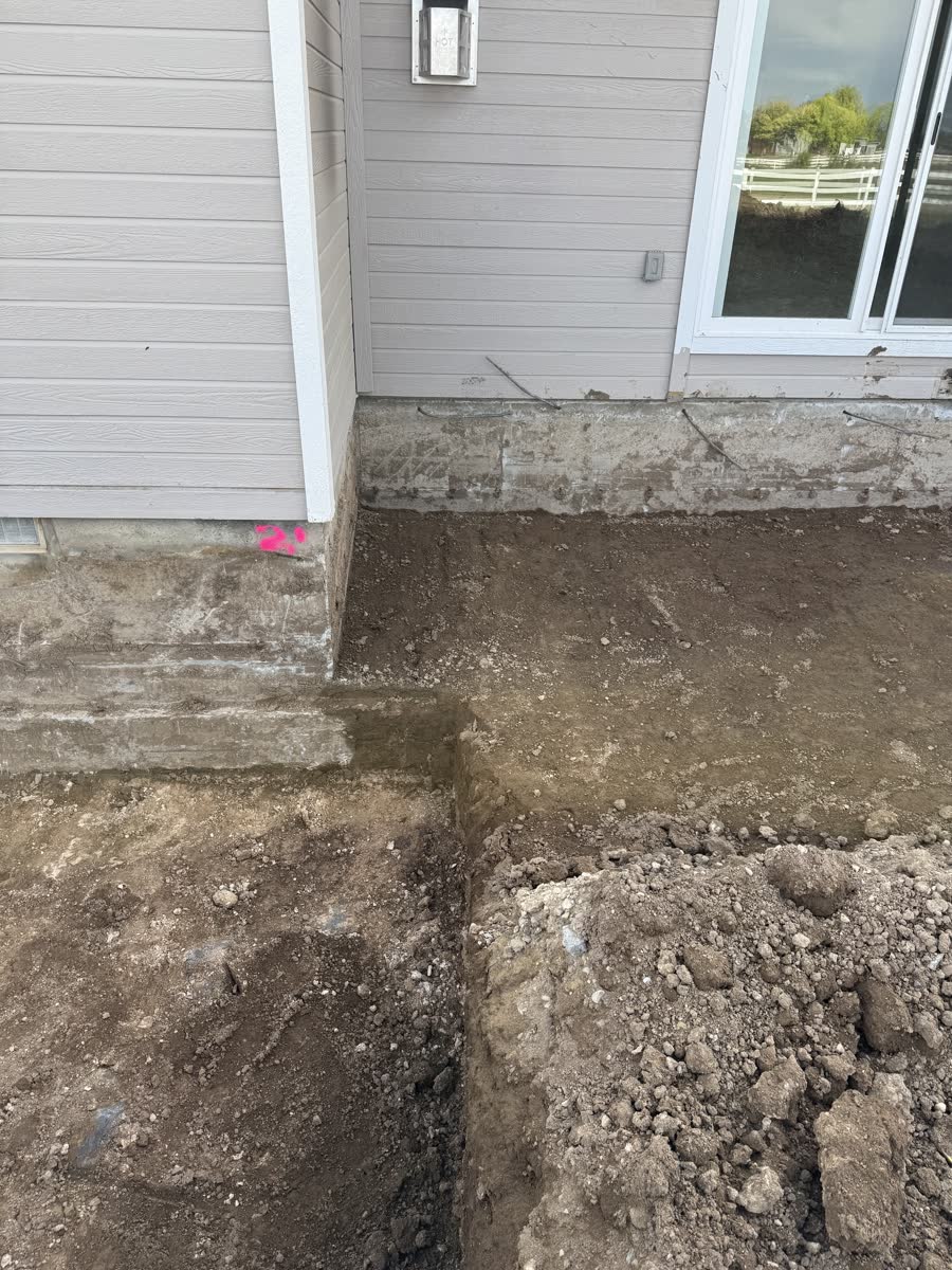 Early site prep and excavation progress for the New Begginings project.