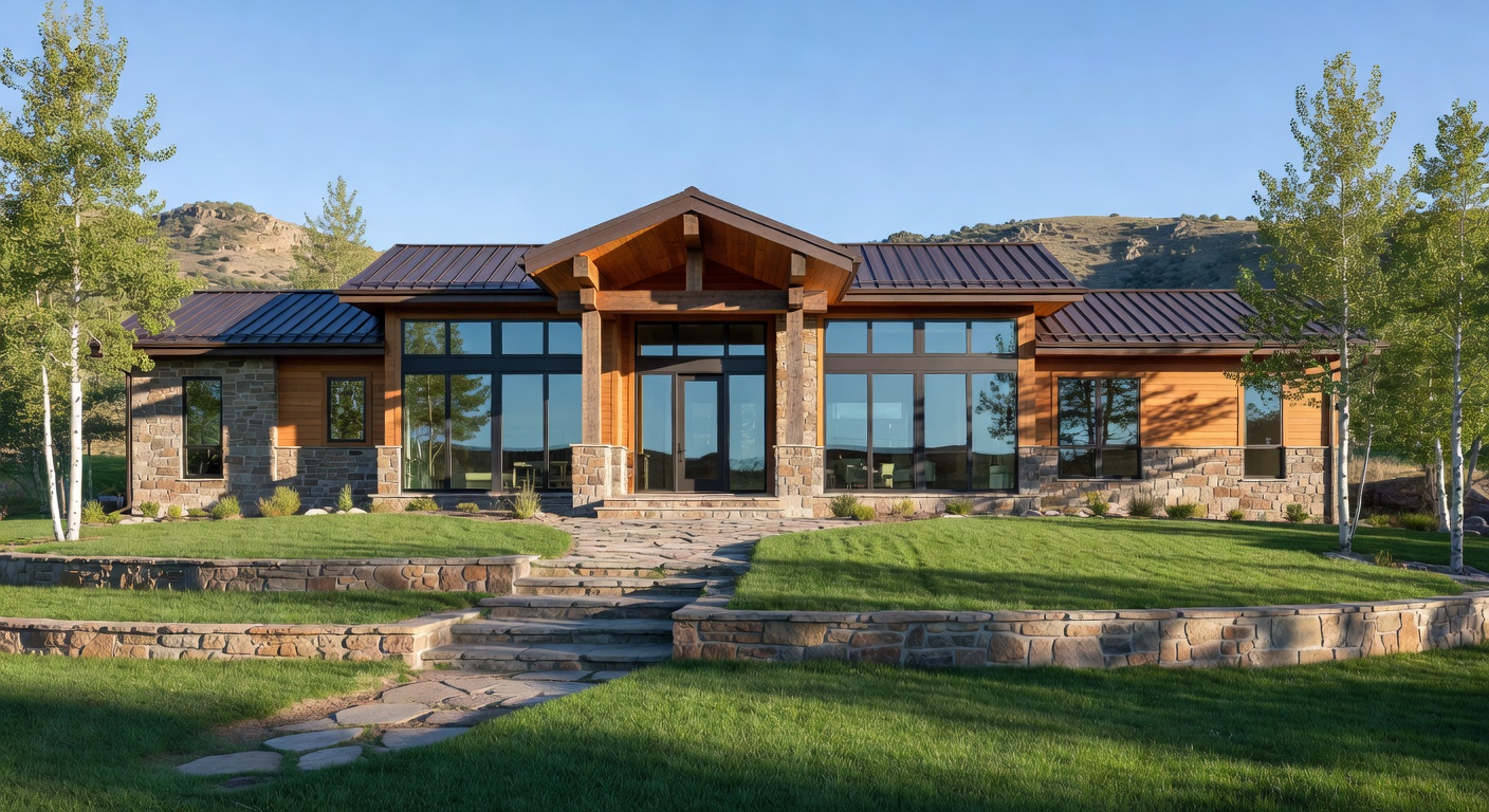 Premium Treasure Valley custom home exterior